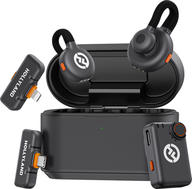 Бездротовий петличний мікрофон Hollyland Lark M2S Ultimate Combo Wireless (6976068117902) - зображення 1