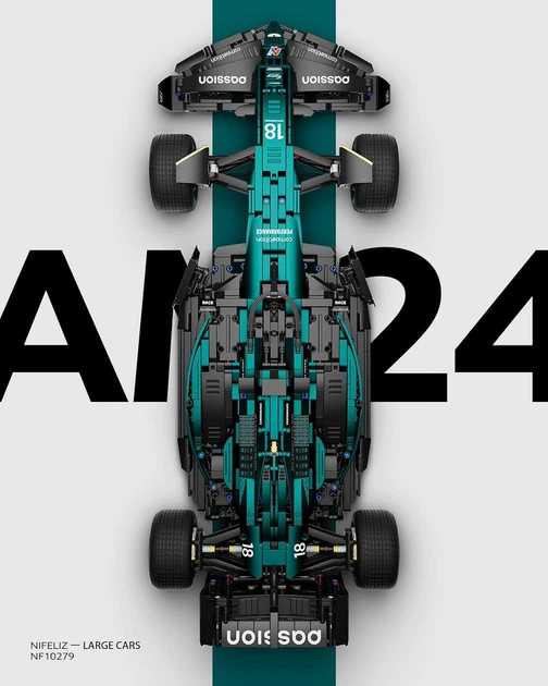 Конструктор Nifeliz Болид F1 Aston Martin (NF10279) - изображение 4