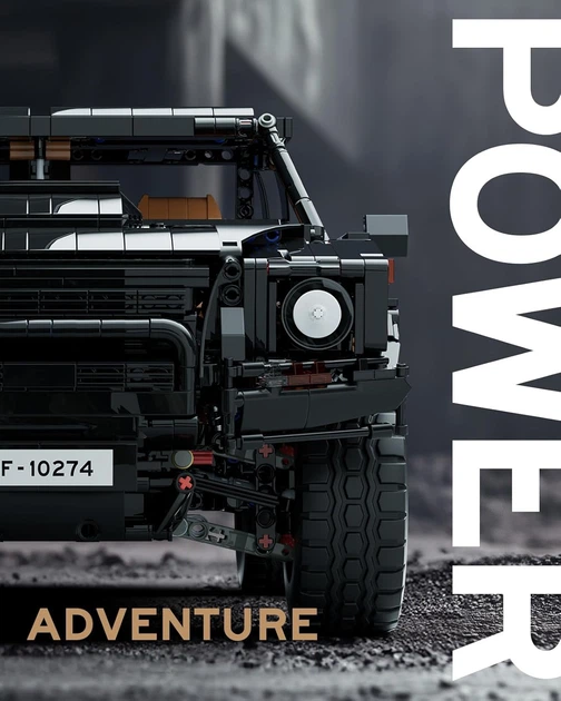 Конструктор Nifeliz Внедорожник Lamborghini LM002 Off-Road (NF10274) - изображение 5