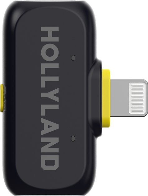 Бездротовий петличний мікрофон Hollyland Lark A1 Mini Duo Lightning RX (6976068118725) - зображення 2