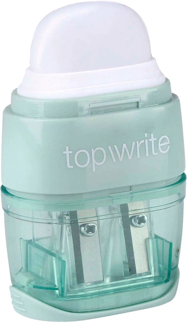 Набір точилок для олівців TOP WRITE з гумками (8711252559551) - зображення 5