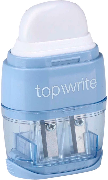 Набір точилок для олівців TOP WRITE з гумками (8711252559551) - зображення 6