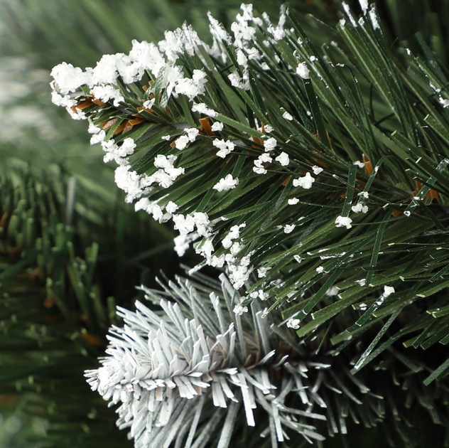 Сосна декоративна Kadax Mantua засніжена ПВХ 220 см K5555 (5903699446973) - зображення 7