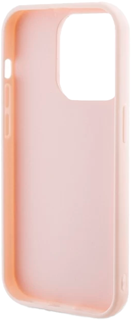 Etui Karl Lagerfeld 3D Rubber Glitter Logo do Apple iPhone 15 Pro Max Pink (KLHCP15X3DMBKCP) - obraz 5