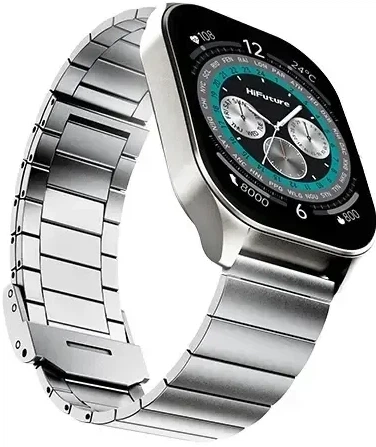 Smartwatch HiFuture FutureFit Apex Srebny (6972576181404) - obraz 6