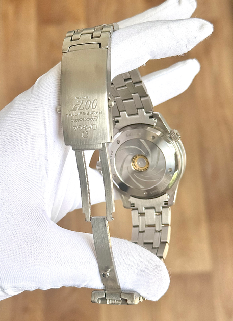 Наручные часы в стиле OMEGA Seamaster 300M 007 James Bond Limited Черные - изображение 6