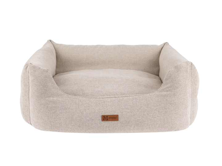 Чохол Amiplay для лежанки Moni розмір L Бежевий (5907563304673) - зображення 4