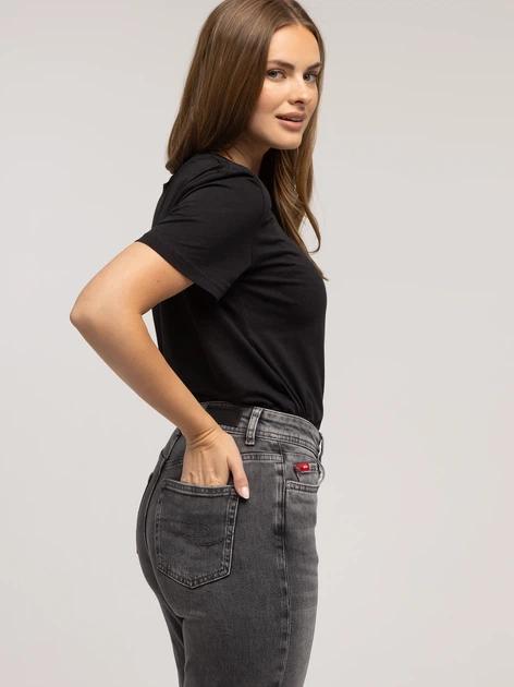 Джинси Mom`s жіночі Lee Cooper Matea-9840 25 Сірі (5905991743217/5905991761778) - зображення 7