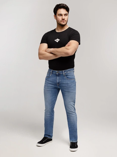 Jeansy slim Fit męskie Lee Cooper Norris-7270 W31L32 Niebieskie (5905991754305) - obraz 5