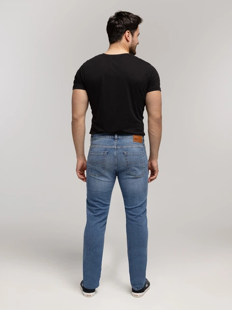 Jeansy slim Fit męskie Lee Cooper Norris-7270 W36L32 Niebieskie (5905991754411) - obraz 4