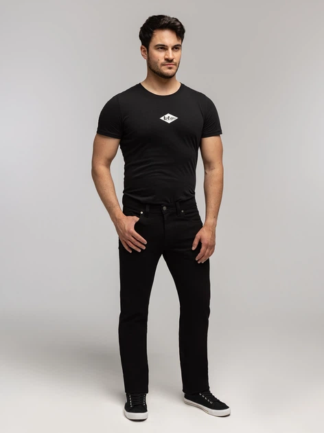 Jeansy regular Fit męskie Lee Cooper Harry-1902 W33L34 Czarne (5905991755210) - obraz 4