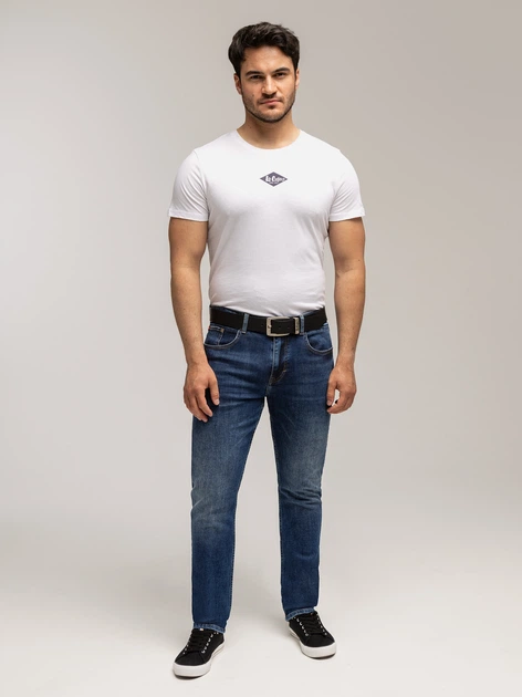 Jeansy slim Fit męskie Lee Cooper Norris-2424 W32L30 Granatowe (5905991756187) - obraz 3