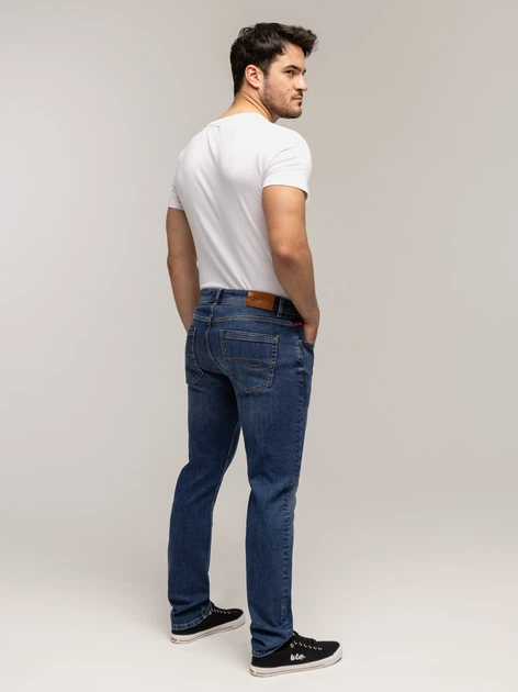 Jeansy slim Fit męskie Lee Cooper Norris-2424 W34L30 Granatowe (5905991756248) - obraz 6