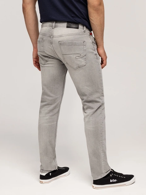Jeansy slim Fit męskie Lee Cooper Denzel-3009 W33L30 Szare (5905991758150) - obraz 2