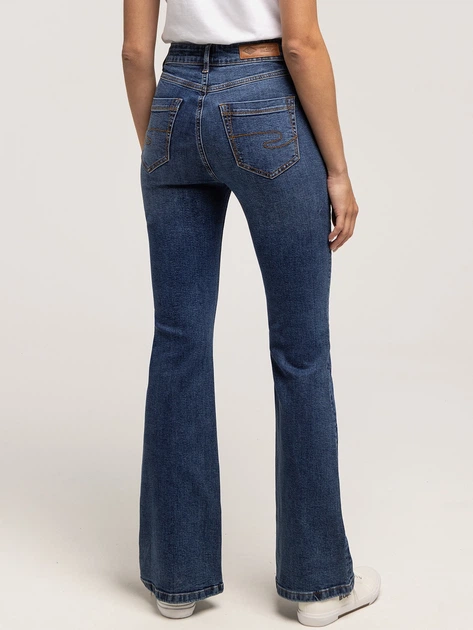 Jeansy dzwony damskie Lee Cooper Becca-2418 W29L30 Niebieskie (5905991760931) - obraz 2
