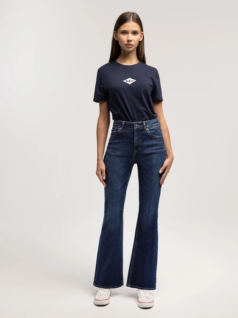 Jeansy dzwony damskie Lee Cooper Becca-3200 W26L30 Granatowe (5905991761013) - obraz 3