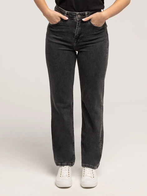 Джинси Regular Fit жіночі Lee Cooper Paris-9840 W32L30 Темно-сірі (5905991762065) - зображення 1