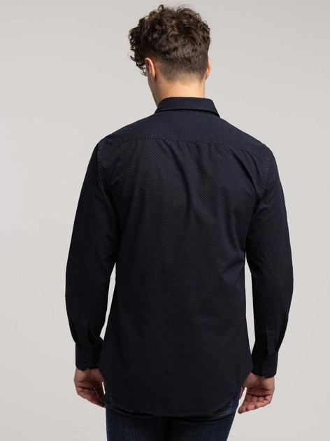 Сорочка бавовняна чоловіча Lee Cooper Windsor-61Zm L Темно-синя (5905991748038) - зображення 2