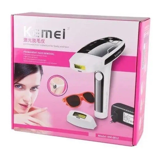 Лазерный фотоэпилятор для тела со съемными картриджами Intense Pulse Light Kеmei КМ-6812 - изображение 6