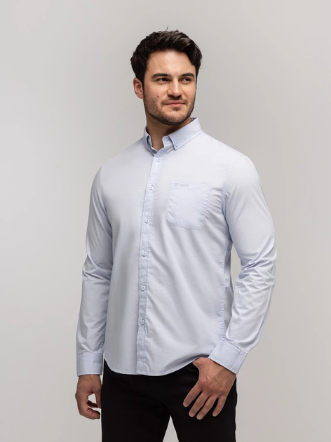 Koszula męska bawełniana Lee Cooper Lloyd Oxford 2XL Błękitna (5905991751267) - obraz 4