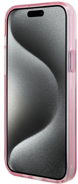 Etui Karl Lagerfeld Ring Stand Karl&Choupettte MagSafe do Apple iPhone 15 Plus/14 Plus Pink (KLHMP15MHMRSKCP) - obraz 5