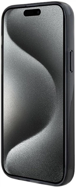 Etui Karl Lagerfeld Ring Stand Karl&Choupettte MagSafe do Apple iPhone 15/14/13 Black (KLHMP14SHMRSKCK) - obraz 5