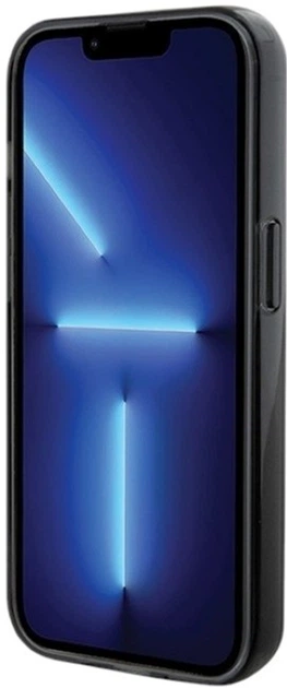 Etui Karl Lagerfeld Ring Stand Karl&Choupettte MagSafe do Apple iPhone 14 Pro Black (KLHMP14LHMRSKCK) - obraz 5