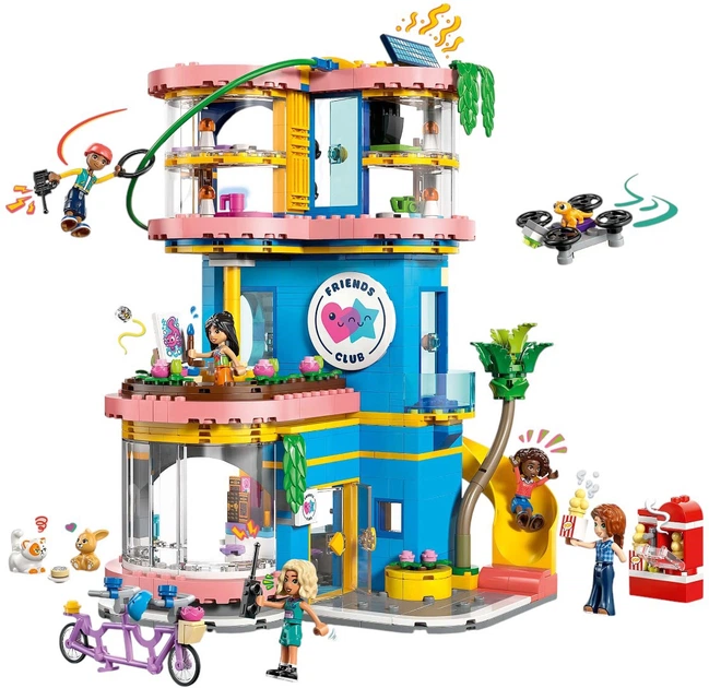 Zestaw klocków LEGO Friends Domek klubu przyjaciół z Heartlake 794 elementy (42689) - obraz 2