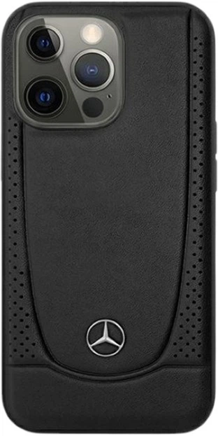 Etui Mercedes-Benz Leather Urban do Apple iPhone 15 Pro Max Black (MEHCP15XARMBK) - obraz 3