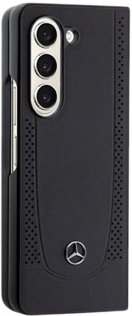 Etui Mercedes-Benz Leather Urban do Samsung Galaxy Z Fold 5 Black (MEHCZFD5ARMBK) - obraz 5