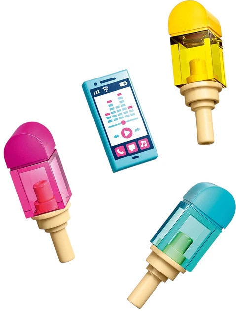 Zestaw klocków LEGO Friends Stoisko z lodami i balonami 107 elementów (42692) - obraz 5