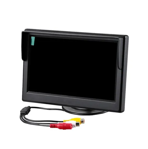 Дисплей для камеры заднего вида No Brand DS-5 5'' Черный (2530401425) - изображение 2