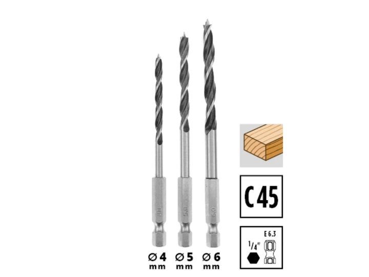 Набір ударних біт і свердл Einhell M-Case 39шт 0.66кг (00134047) - Фото 13 Набір ударних біт і свердл Einhell M-Case 39шт 0.66кг (00134047) - изображение 13