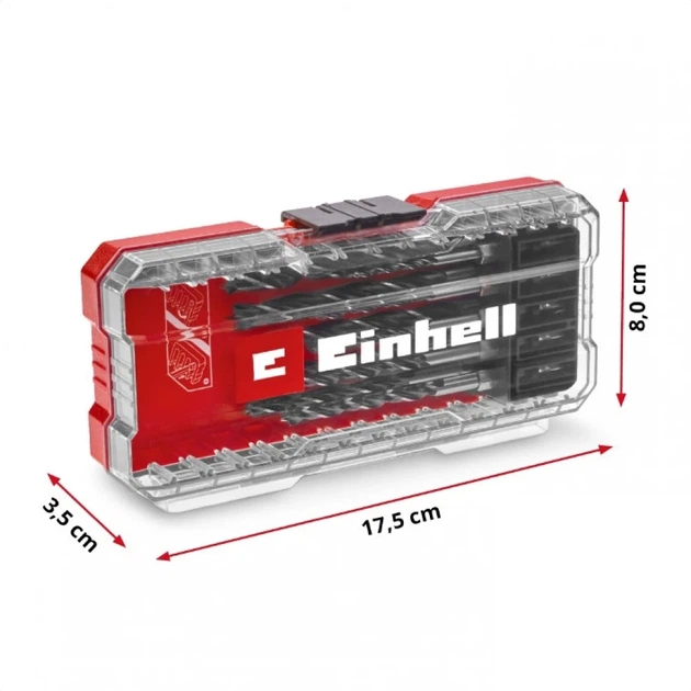 Набір свердел по дереву Einhell, 10шт, 3-8мм, кейс (00124612) - Фото 10 Набір свердел по дереву Einhell, 10шт, 3-8мм, кейс (00124612) - изображение 10