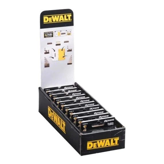 Біти DeWalt FlexTorq 25 мм Рh2 Pz2 Т20 Т25 Т30 набір 7шт (00124198) - Фото 3 Біти DeWalt FlexTorq 25 мм Рh2 Pz2 Т20 Т25 Т30 набір 7шт (00124198) - изображение 3