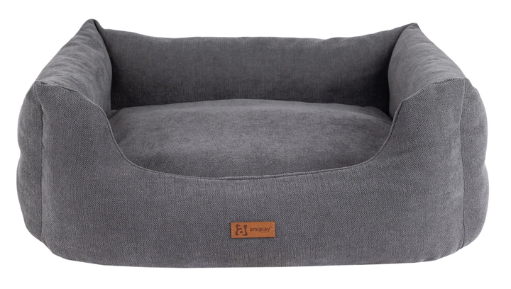 Чохол Amiplay для лежанки Moni розмір L Графіт (5907563304710) - зображення 5