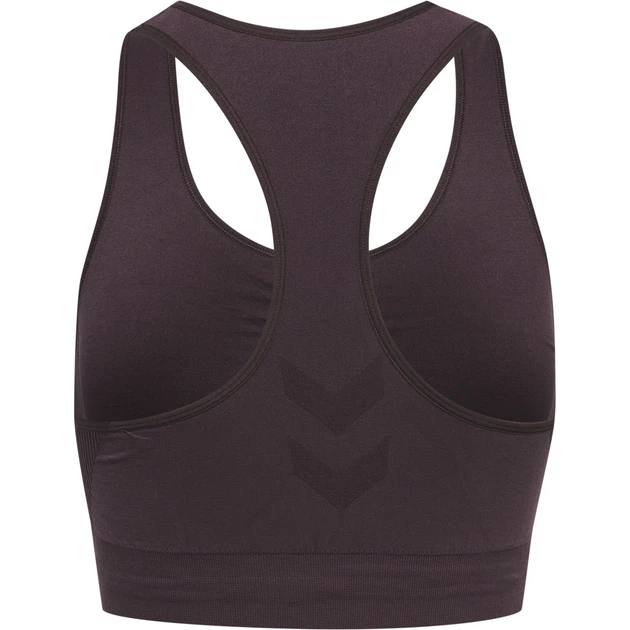 Спортивный топ борцовка для женщины Hummel BEECOOL 210490 XS Бордовый - изображение 5