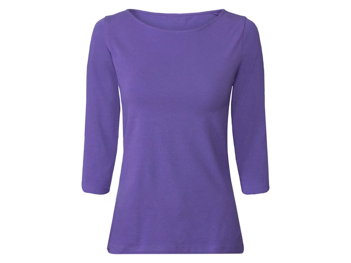 Футболка-лонгслив набор 2 шт. для женщины Esmara LYCRA® 428131 XS Комбинированный - Фото 3 Футболка-лонгслив набор 2 шт. для женщины Esmara LYCRA® 428131 XS Комбинированный - изображение 3