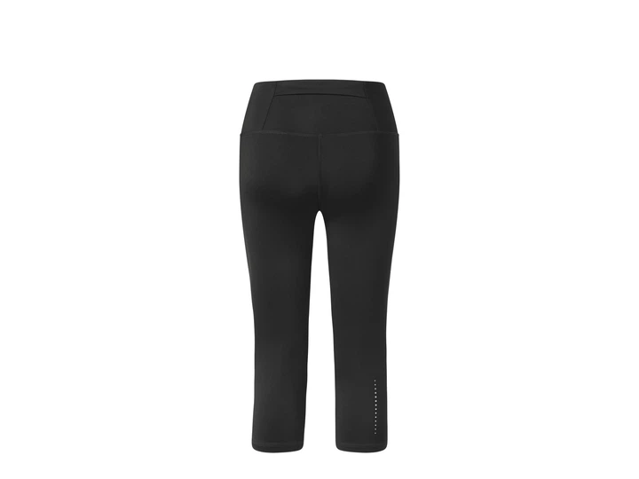 Спортивні капрі з кишенею для ключів для жінки Crivit LYCRA® 418953 S чорний - Фото 3 Спортивні капрі з кишенею для ключів для жінки Crivit LYCRA® 418953 S чорний - зображення 3