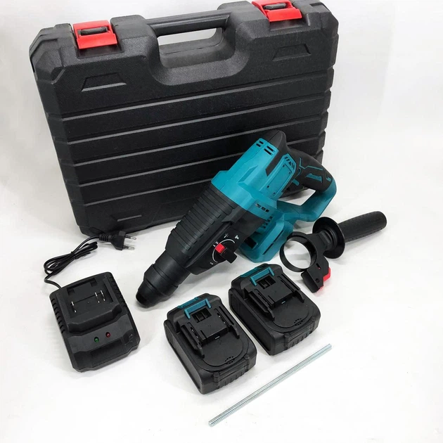 Дрель-перфоратор в чемодане KRAFFTEC 48V 2 акб EL-50 - Фото 10 Дрель-перфоратор в чемодане KRAFFTEC 48V 2 акб EL-50 - изображение 10