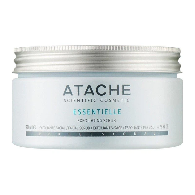 Пилинг-эксфолиант для глубокого очищения кожи и улучшения тона лица ATACHE Essentielle Exfoliating Scrub 200 мл - Фото 1 Пилинг-эксфолиант для глубокого очищения кожи и улучшения тона лица ATACHE Essentielle Exfoliating Scrub 200 мл - изображение 1