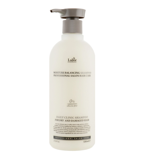 Увлажняющий шампунь для волос Moisture Balansing Shampoo Lador, 530 мл - Фото 1 Увлажняющий шампунь для волос Moisture Balansing Shampoo Lador, 530 мл - изображение 1