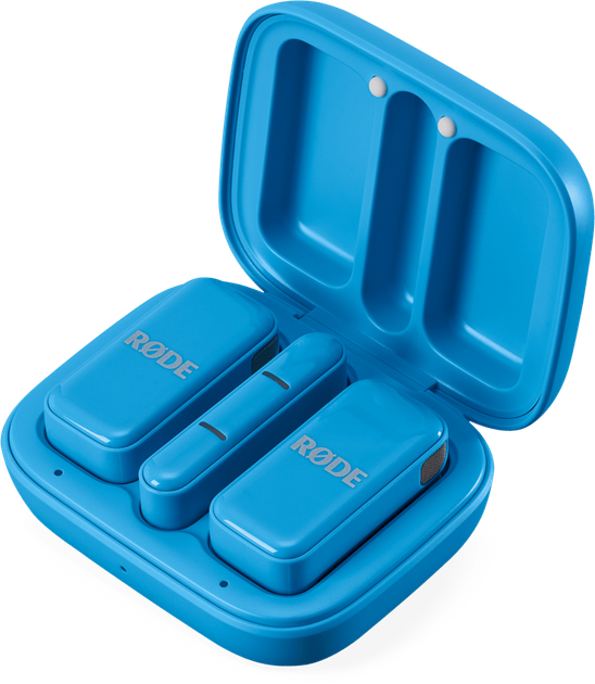 Mikrofon Rode Wireless Micro USB-C Niebieski (698813017959) - obraz 1