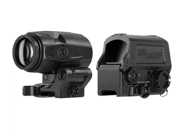 Комплект Sig Sauer SORJ8T101 коллиматор ROMEO8T-AMR 1X40 с магнифером JULIET3T-AMR 3X22MM - изображение 6