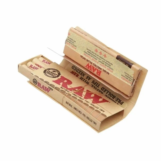 Бумага для самокруток RAW Connoisseur 1¼" + Pre-Rolled Рав конопляная 76 х 44 мм - изображение 2