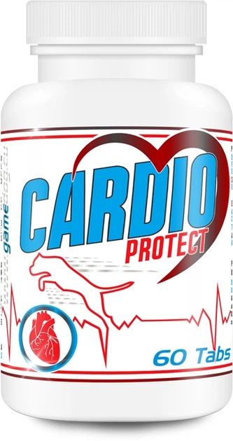 Suplement diety Game Dog Cardio Protect na serce i układ krążenia u psów 60 tabletek (5904730806435) - obraz 1