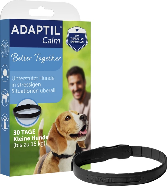 Заспокійливий феромонний нашийник для собак Adaptil S/M 45 см (3411112134960) - зображення 2