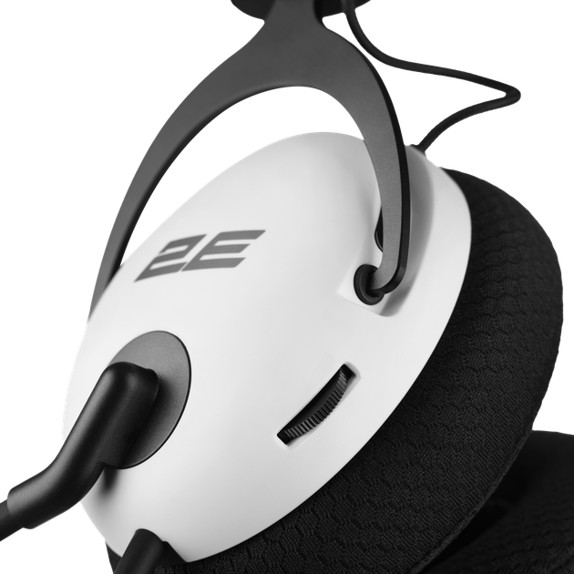 Наушники 2E Gaming HG310 V2 White (2E-HG310V2-WT) - Фото 6 Наушники 2E Gaming HG310 V2 White (2E-HG310V2-WT) - изображение 6