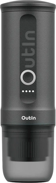 Przenośny ekspres Outin Nano Espresso Maker Space Grey (1240000016413) - obraz 1