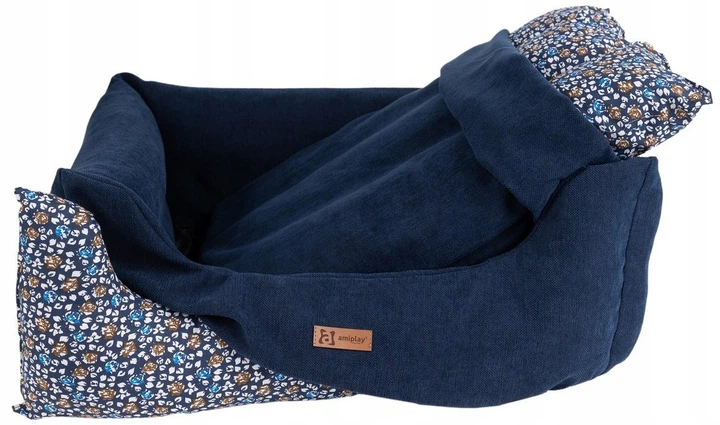 Pokrowiec Amiplay na sofę Moni rozmiar S Granatowy (5907563304598) - obraz 2